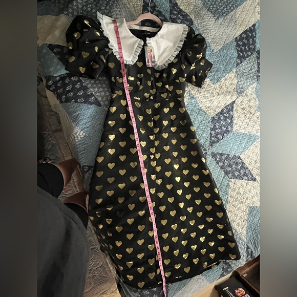 NWT Sister Jane Golden Hearts Midi Dress - Picture 6 of 9